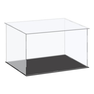 Unique Bargains Acrylic Dustproof Countertop Display Case 1 Pc - 1 of 4