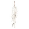 Transpac Foam 30 in. White Christmas Winter Berry Teardrop - 2 of 4