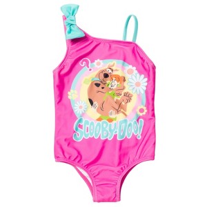 Scooby Doo Shaggy Scooby-Doo Girls One Piece Bathing Suit Toddler - 1 of 4