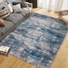 Area Rugs for Living Room Rug Washable: Abstract Tumble Large Rug for Dining Room Bedroom Carpet - 4 of 4