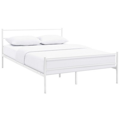 Modway Alina Full Platform Bed Frame - White