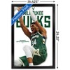 Trends International NBA Milwaukee Bucks - Giannis Antetokounmpo Feature Series 24 Framed Wall Poster Prints - 3 of 4