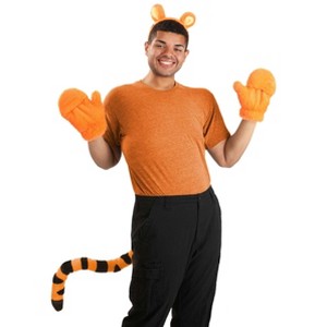 HalloweenCostumes.com One Size Fits Most   Disney Winnie the Pooh Premium Tigger Halloween Accessory Kit, Orange/Black - 1 of 4
