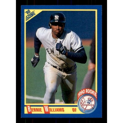 Bernie Williams Rookie Card 1990 Score #619 : Target