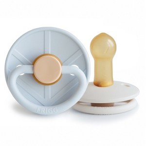 FRIGG Little Viking Natural Rubber Pacifier 2-Pack - 1 of 4