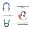Unique Bargains Metal DIY Blankets Crafts Brooch Making Home Sewing Large Safety Pins 60 Pcs - 3 of 4