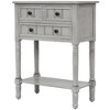 CAVINAS Narrow Modern Console Table, Slim Sofa Table with Three Storage Drawers and Bottom Shelf for Living Room - 4 of 4