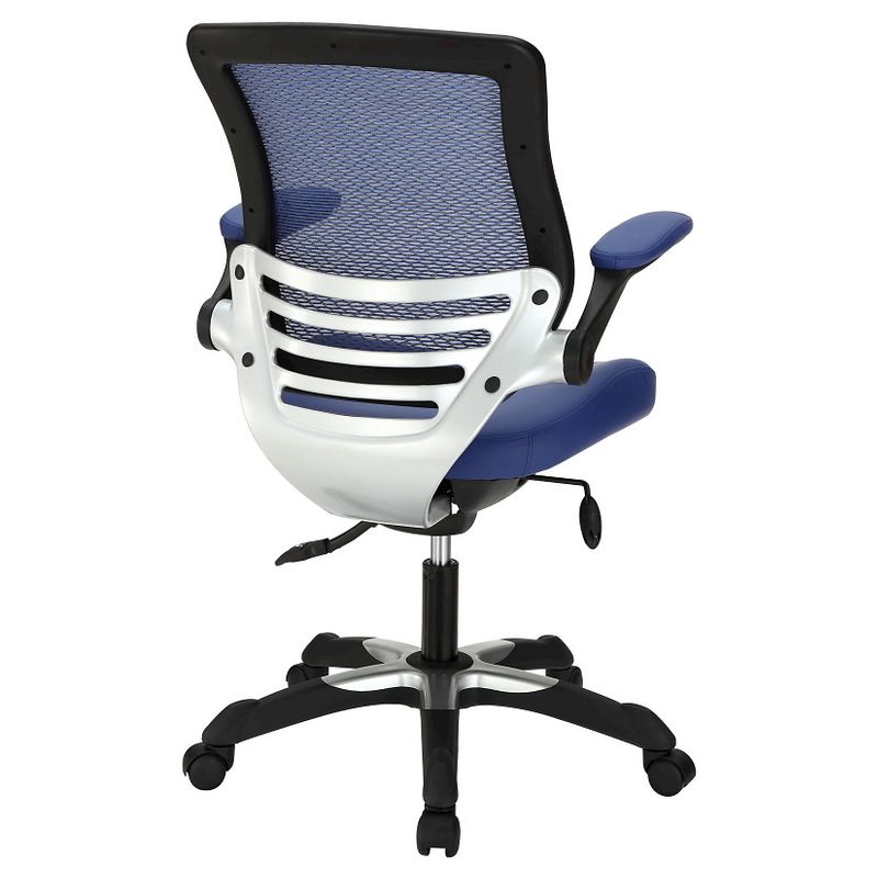 Edge Mesh Back with Leatherette Seat Office Chair - Modway, 5 of 7