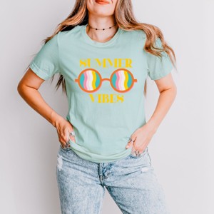 Simply Sage Market Summer Vibes Sunglasses Short Sleeve Tee - 1 of 4