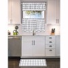 Kate Aurora Country Farmhouse Gray & White Oversized Premium Anti Fatigue Memory Foam Kitchen Floor Mat - 18" (W) x 30" (L) - 3 of 3