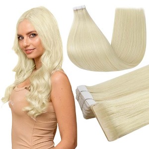 Jessie's Wig Tape In Hair Extensions 50g For Women Thin Hair Straight #60 Color 16-26 Inch 20 Pcs/Pack - 1 of 4