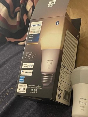 Philips Hue 2pk A19 Led Starter Kit With Bridge White : Target