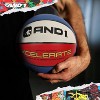 AND1 Xcelerate Rubber Basketball: Official Regulation Size 7 (29.5 inches) - Deep Channel Construction, Made for Indoor Outdoor Games - 3 of 4
