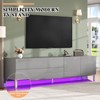 AMERLIFE 70" LED TV Stand for TVs up to 80" - 4 of 4