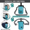 PetAmi Dog Treat Pouch, Large Pet Training Bag Pocket for Kibbles Toys, Trainer Essentials Supply Holder Waste Dispenser, 3 Ways to Wear - 4 of 4