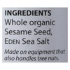 Eden Foods Organic Gomasio Sesame Salt - 3.5  OZ - 3 of 3
