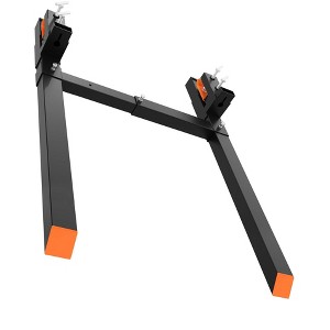 Pallet Forks, Tractor Forks - 60" 4000Lbs Heavy Duty Clamp On for Skid Steer, Loader Bucket, Tractor Attachments - 1 of 4