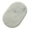 Royal Massage Premium White Marble Cold Massage Stones – Set of 12 Oval-Shaped Basalt Therapy Stones - 3 of 4