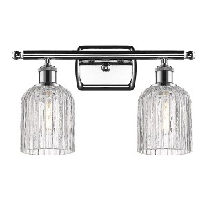 Bridal Veil - 2 Light Bath Vanity In Art Deco Style-10 Inches Tall and 15 Inches Wide - 1 of 1
