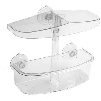 Droll Yankees Observer Window Bird Feeder with Suction Cups - Clear