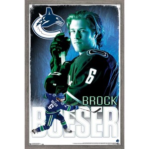 Trends International NHL Vancouver Canucks - Brock Boeser 18 Framed Wall Poster Prints - 1 of 4
