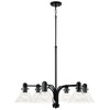 Capital Lighting Greer 6 - Light Chandelier in  Matte Black - 2 of 3