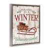 Stupell Industries Rustic Winter Wonderland Sleigh, 17" x 21" - 3 of 4