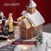 CIPACHO Christmas Village - Choir Animated Winter Wonderland Set, Battery Operated Christmas Decoration - 4 of 4