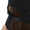 Unique Bargains Women's Halloween Baseball Cap with Hair Extensions Curly Wavy Hairstyle Adjustable Wig Hat Light Brown - 4 of 4
