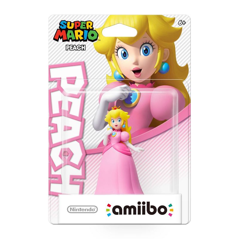 Nintendo amiibo Figure - Peach, 1 of 5