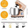 Electric Food Stand Mixer 660W 10 Speed 7.5 Quart Tilt-Head Kitchen Beater Mixer - 2 of 4