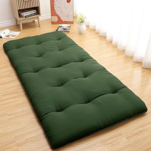Floor Mattress Japanese Futon Mattress Sleeping Pad Roll Up Sleeping Mattress Portable for Guest Room RV Travel - 1 of 4