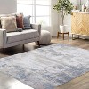 Modern Abstract Washable Carpet, Non-slip Soft Convex Carpet, Indoor Geometric Rugs,  Bedroom, Dining Room, Office, Entryway - 4 of 4