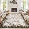 Washable Area Rugs for Living Room, Rug Foldable Low Pile Indoor Floor Carpet Throw Rugs for Bedroom Dining Room - 2 of 4