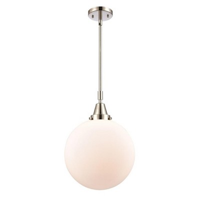 Beacon - 1 Light Stem Hung Mini Pendant In Industrial Style-16.13 Inches Tall and 12 Inches Wide