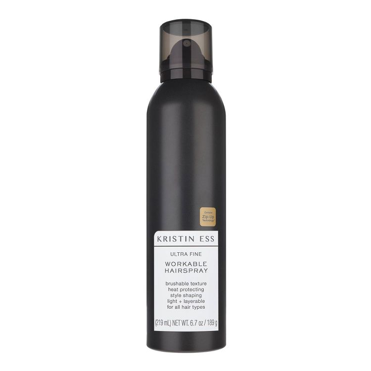 Kristin Ess Ultra Fine Workable Hairspray Light + Flexible Hold with Heat Protectant up to 450&#176;F - 6.7 oz, 1 of 5