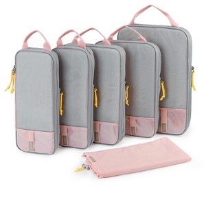 Generic 6 Set Compression Packing Cubes Lightweight Travel Essentials Accessories - 1 of 4