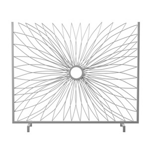 Jandra Decorative Fireplace Screen - FA1092857 - Silver - SEI - 1 of 4
