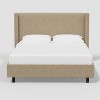 Austin Wingback Platform Bed Cozy Faux Shearling - Threshold™ - 2 of 4
