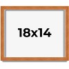 PosterPalooza | Classic Brown Picture Frame - UV Acrylic, Backing Board, Hanging Hardware Included - 2 of 4