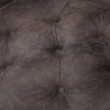 Upholstered Accent Harrison Tufted Club Chair Floral Pattern, Hardwood Frame Preston Fabric-CENGHU - 4 of 4