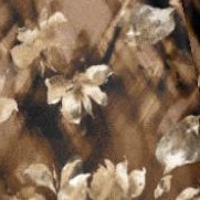 brown textured floral
