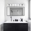 DAKAFUL LED Bathroom Vanity Light, with Multi 360° Rotatable Acrylic Up&Down Heads, Stepless Dimmable Wall Lights Over Mirror,for Bathroom/Bedroom - 3 of 4