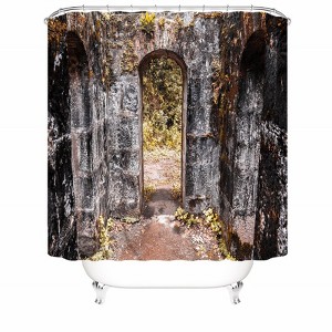 Shimen Shower Curtains for Bathroom Waterproof Fabric Bath Curtain Durable Soft Stylish Bathroom Decor 72x72 Inch - 1 of 1