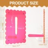 Unique Bargains Acrylic Wall Tabletop Display Floating Single Image Frame 5" x 7" - 2 of 4