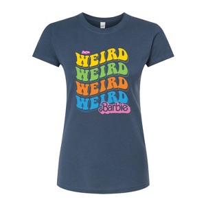 Women's - Barbie - Weird Stack Fitted Graphic T-Shirt - 1 of 3