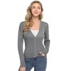 The Women's Cropped Cardigan Sweaters - 3 of 4