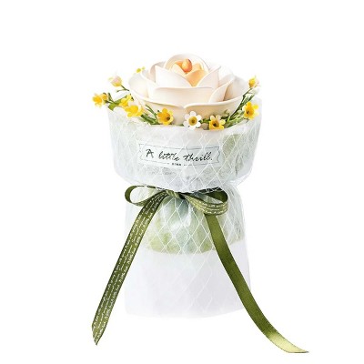 ROBOTIME 3D Puzzles, Puzzle Model Building with branches and floral patterns, for Women Creative Gift, White, 5.12"*5.12"*7.09"