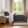 Nestl Bed in a Bag, 7pc Comforter Set Botanical Design, Modern Comforter Sets with Sheets, Bed in a Bag Bed Set - 2 of 4