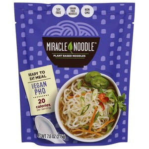 Miracle Noodle Gluten Free Ready to Eat Meal Vegan Pho - 7.6oz - 1 of 4